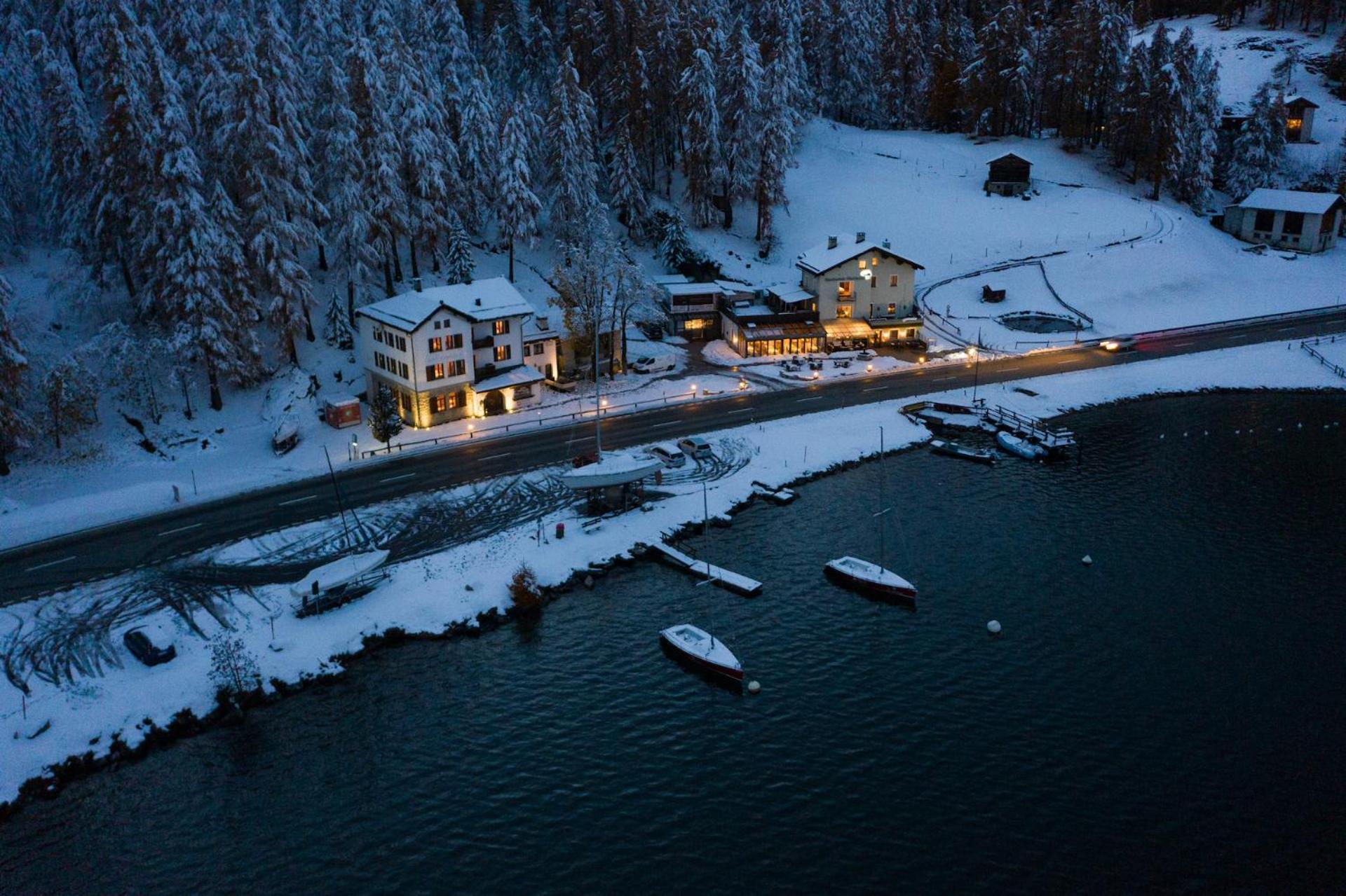 Hotel Cristallina سيلس ماريا المظهر الخارجي الصورة